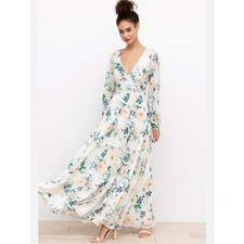 BHLDN Yumi Kim Melissa Maxi Dress Women’s 0 Whimsical Fairy Bohemian Wedding