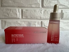 Estée Lauder Nutritious Booster Drops Serum - Size 1.2 Oz. / 35mL NIB Free Ship