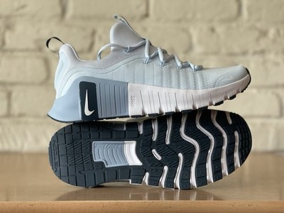 Nike Free Metcon 6 Blue Tint White Armory Navy FJ7126-402 Women 10 Men 8.5 Shoes