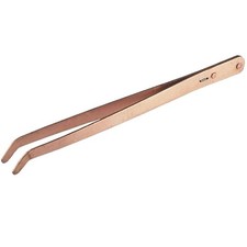 Copper Tongs Curved TIP Tweezers For Pickler Jewelry Pickling...