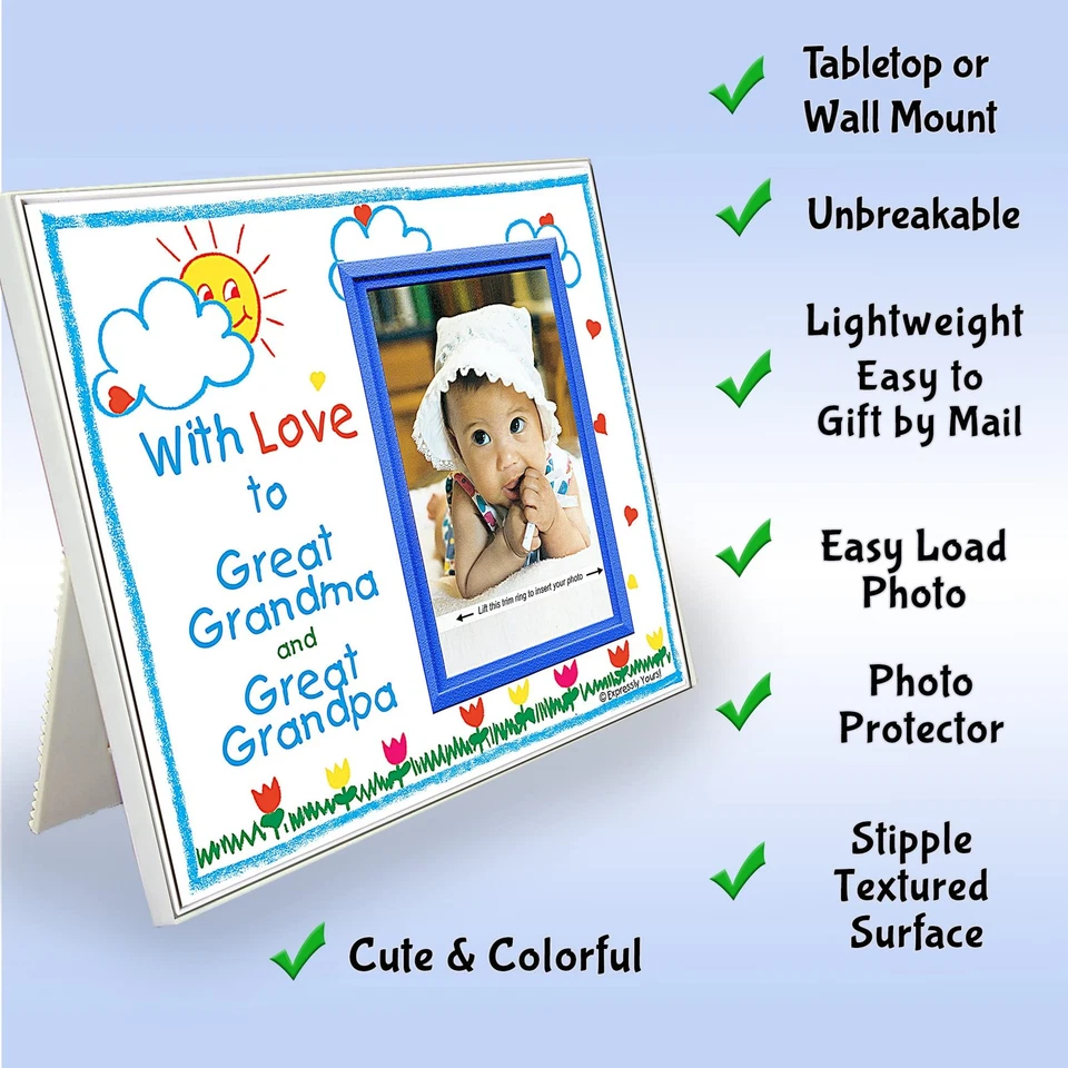 Great Grandma and Great Grandpa Picture Frame | Great Grandparents Photo Fram... - Image 2 of 4