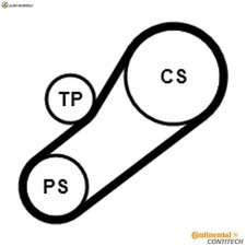 KEILRIPPENRIEMENSATZ 4PK735K1 FÜR JAGUAR FORD MONDEO/III/Mk/Clipper/Turnier 2.2L