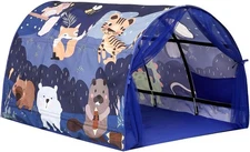 Kids Bed Tent Twin Beds -Zoos Wonder Play Tents Boys Girls Ventilated Zoos 