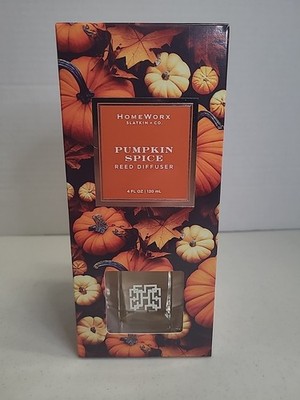 HomeWorx by Slatkin&Co. Pumpkin Spice Reed Diffuser 4oz (M)