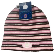UNIVERSITY OF GEORGIA BULLDOGS Ladies Pink Knit Beanie Skully Winter Hat NEW!