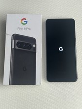 Google Pixel 8 Pro 128GB 5G 12GB RAM Dual Sim Unlocked Obsidian Boxed