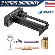 Longer Laser Engraver Rotary Roller with Bracket, Y-Axis Rotary Roller 360