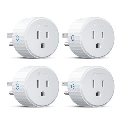 Smart WiFi Plug Outlet Works with Alexa Google Assistant No Hub 4 Pack