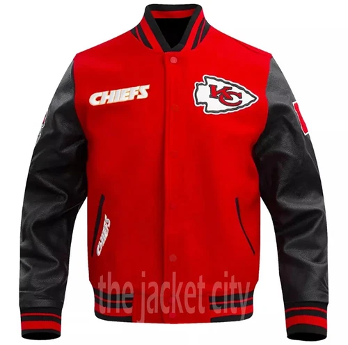 Kansas City Chiefs JH Design Baseball Jacket