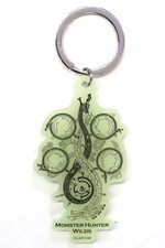 Monster Hunter World Luminous Acrylic Keychain GeNow Bonus Item