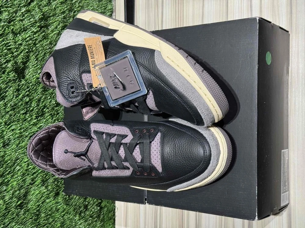 Taglia 10.5M 12W Jordan 3 Retro OG SP A Ma Maniére WYWS Taglia 10.5M 12W FZ4811 001