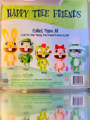 2004 SEG TOYS Happy Tree Friends Cuddles Action Figure Mondo Media