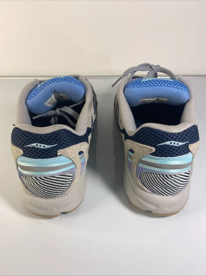 Zapatos para hombre Saucony Originals Grid Azura 2000 gris/azul oscuro talla 10 Foto 3 de 4