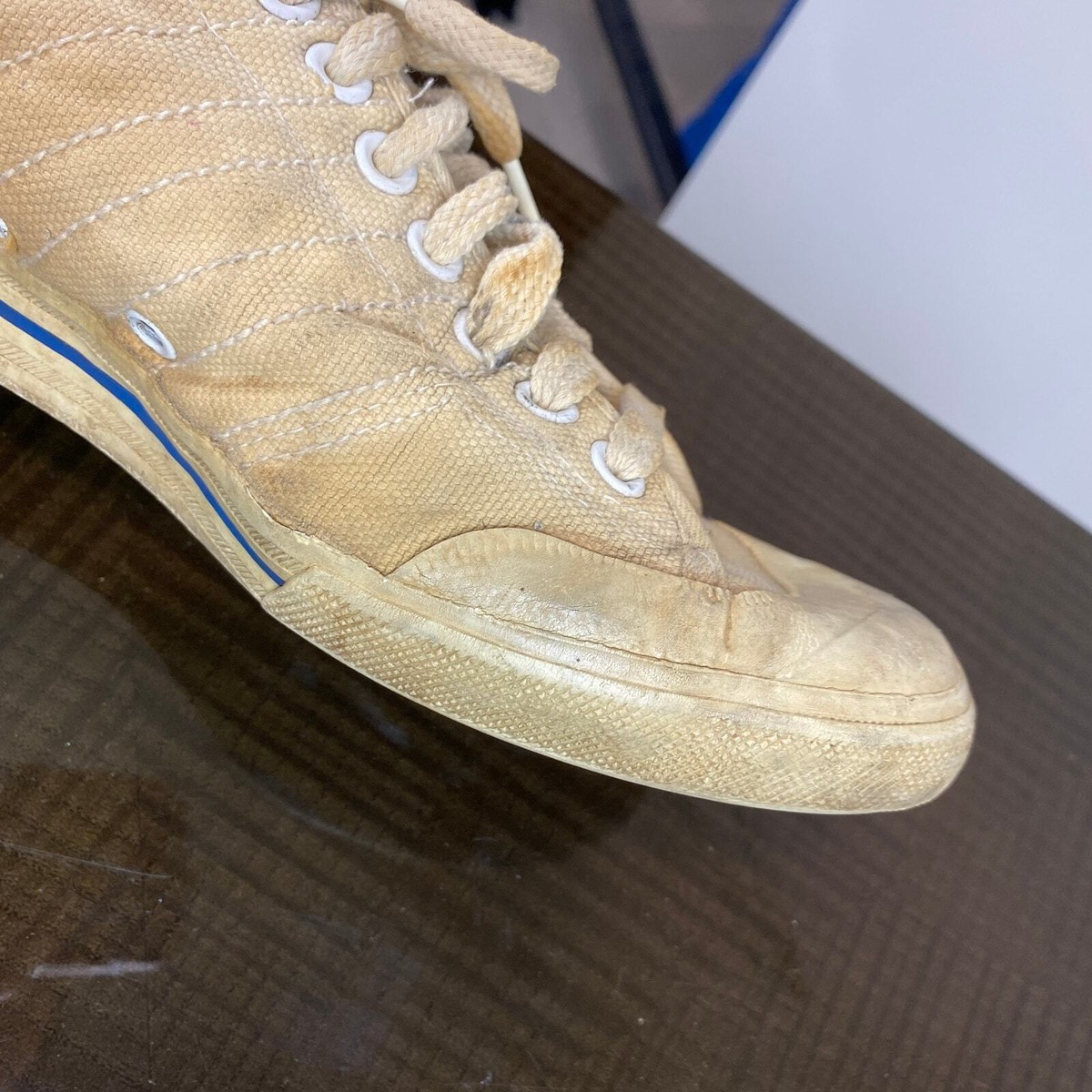 Vintage 70s Adidas Ultra Finalist Tennis Shoes Sneakers Grunge Men\'s 11 Vintage 70s Adidas Ultra Finalist Tennis Shoes Sneakers  main image 4