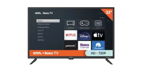 "Onn 32” HD Roku Smart TV: Brilliant Entertainment Awaits!"