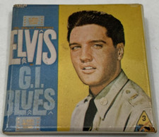 Vintage Elvis Presley G.I. Blues Pin 2" X 2"