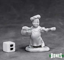 HALFLING COOK Reaper Miniatures Dark Heaven Bones REM77462 D D