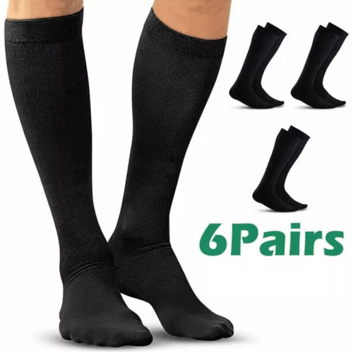 10-15 mmHg Compression Stockings Men Women Relief Varicose Veins Support Hose - Picture 6 of 26