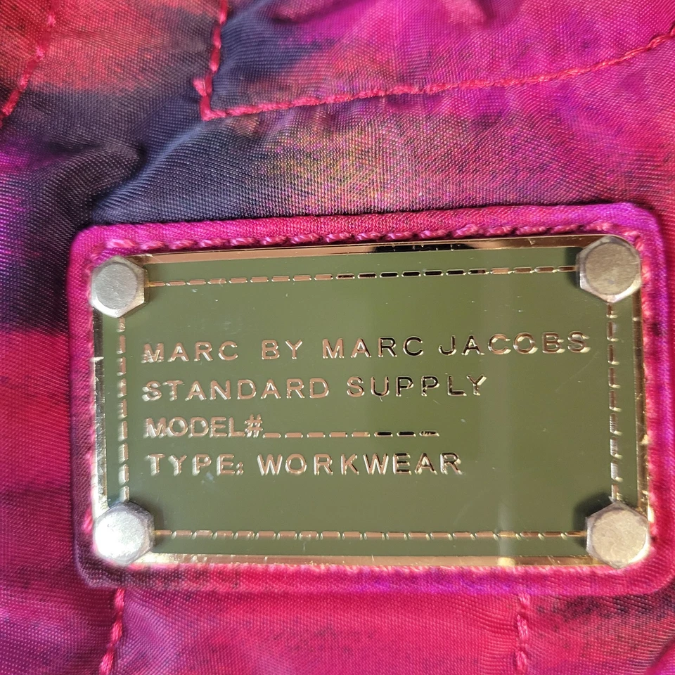 Розовая и красная нейлоновая сумка через плечо Marc By Marc Jacobs модель Eliza - Изображение 2 из 4