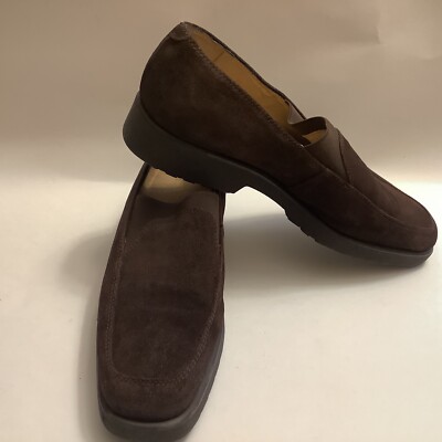 Unisa Women’s Brown Suede Leather Slip on Loafers Flats Size 9, 40 EUR 39  ESP