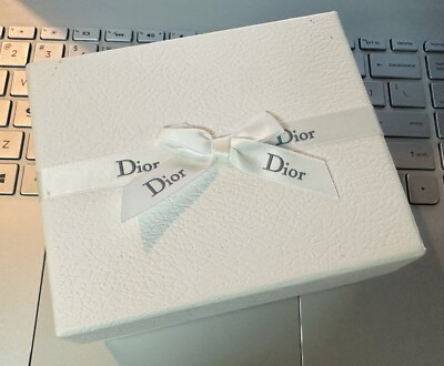 Christian Dior Beauty White Rectangular Box For Mini Storage / Small Jewelry