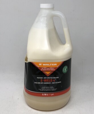 Walter 53F405 E-Weld 4 Premium Anti-Spatter Emulsion 3.78L/1GAL