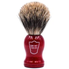  Parker Safety Razor 100% Pure Badger Shaving Brush Redwood Handle & Drip Stand
