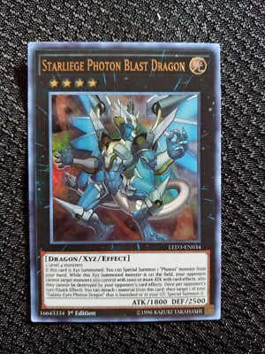 Starliege Photon Blast Dragon LED3-EN034 Legendary Duelists: White Dragon Abyss