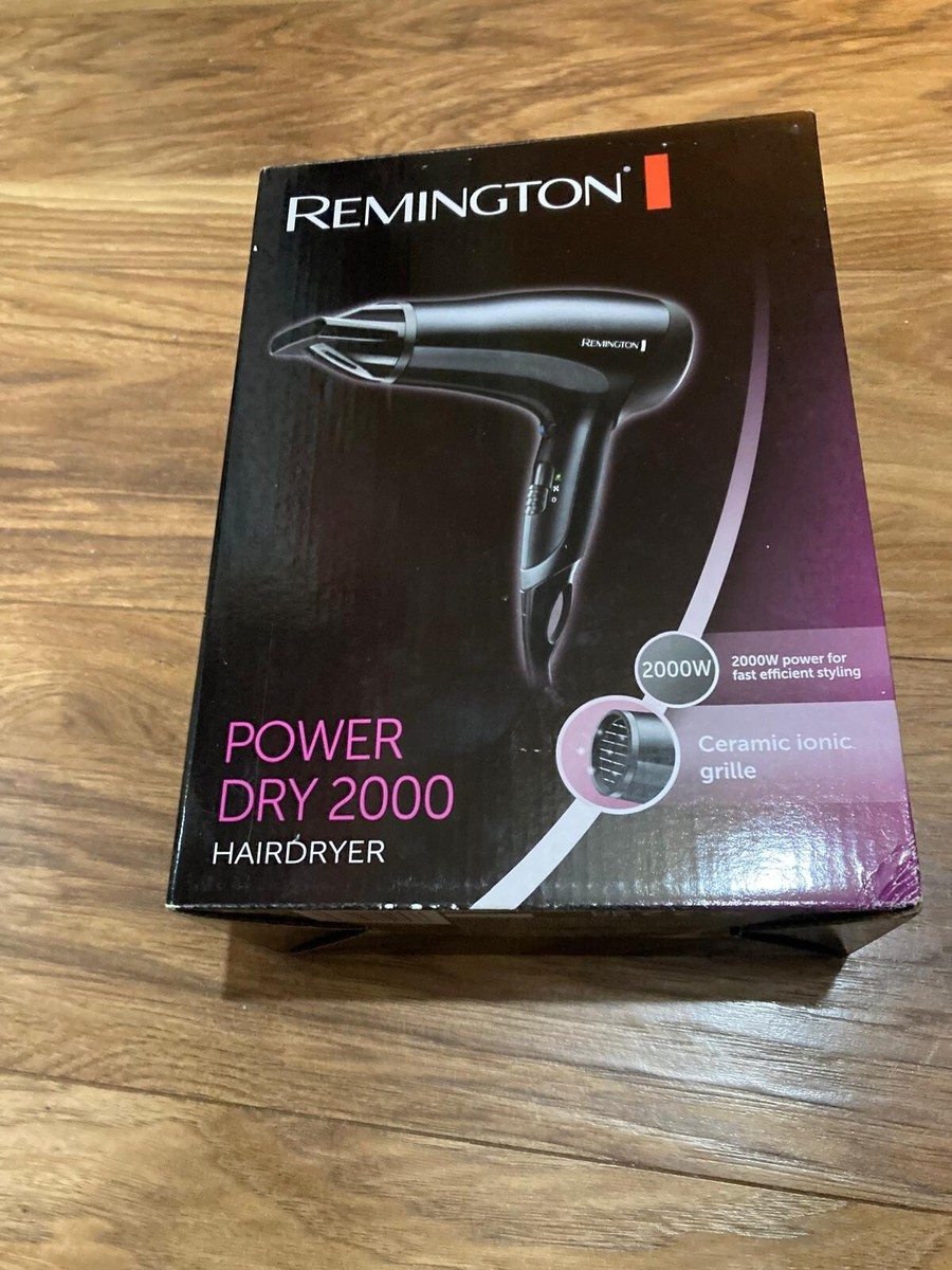 Remington D3010 Power Dry Hair Dryer 2000w Remington Salon Ceramic