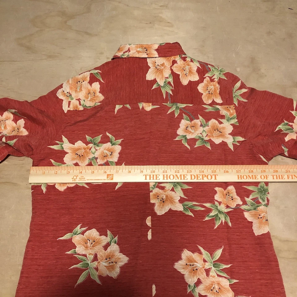 Tommy Bahama Floral Women's 4 Button Silk Blazer Jacket Womens Size 10 Foto 4 de 4