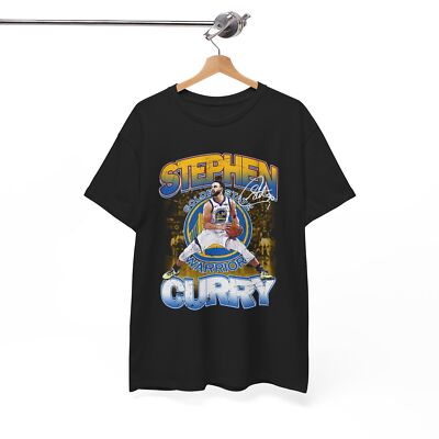 Stephen Curry Graphic Tee - Iconic 3-Point Shot Basketball Fan Shirt