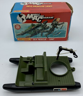 Matchbox Sea Rescue Unit MaC Mobile Action Command Vintage 1973 MC. 6 gebraucht