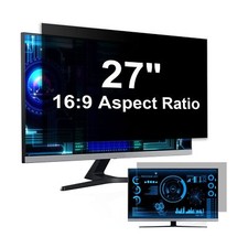  2 Pack Computer Privacy Screen 27 Inch for 16:9 Widescreen Monitor, Removab...