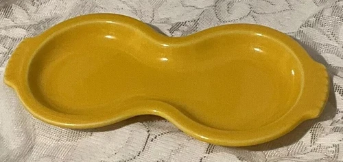 Fiesta Figure 8 Tray in Sunflower Fiestaware Yellow Sugar Creamer Spoon Rest HLC