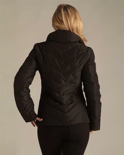 KENNETH COLE REACTION LIGHTLY DOWN QUILTED BLACK JACKET - Image 2 of 2