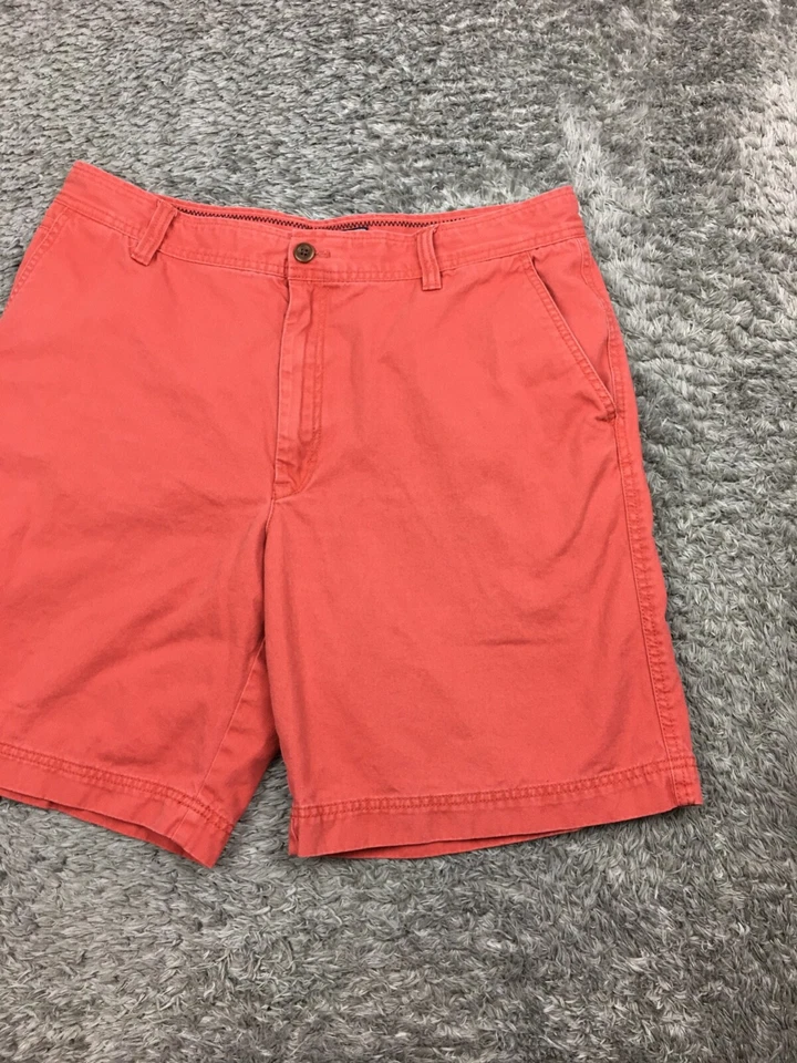 Pantalones Cortos Izod Caqui Mujer Talla 36 Rosa Melocotón Algodón Salmón Foto 3 de 4