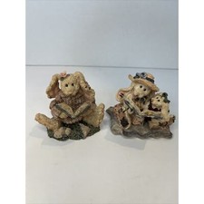 2 Pcs Boyd's Bears Friends 2226 and Daphne Eloise 2251 Figurine