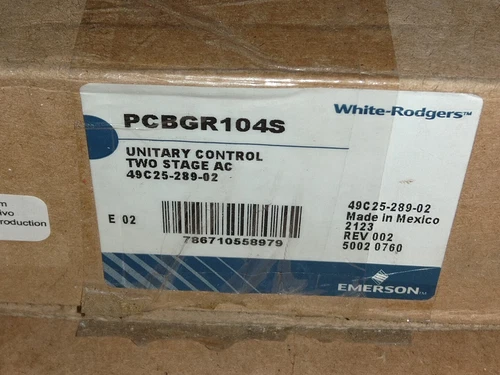 PCBGR104S Goodman 2 Stage Pcb Control Ac OEM PCBGR104S Emerson White Rogers