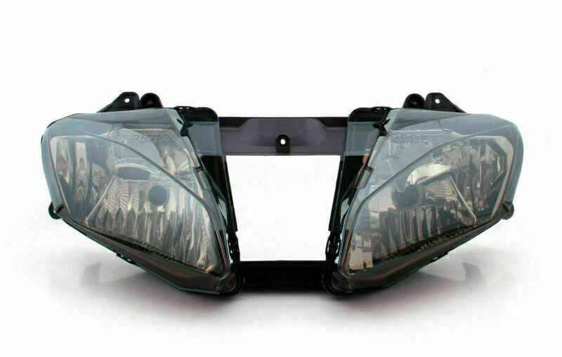 Tengchang Faro Moto Per Yamaha YZF R6 2006-2007 - Gruppo Ottico Anteriore In ABS Nero