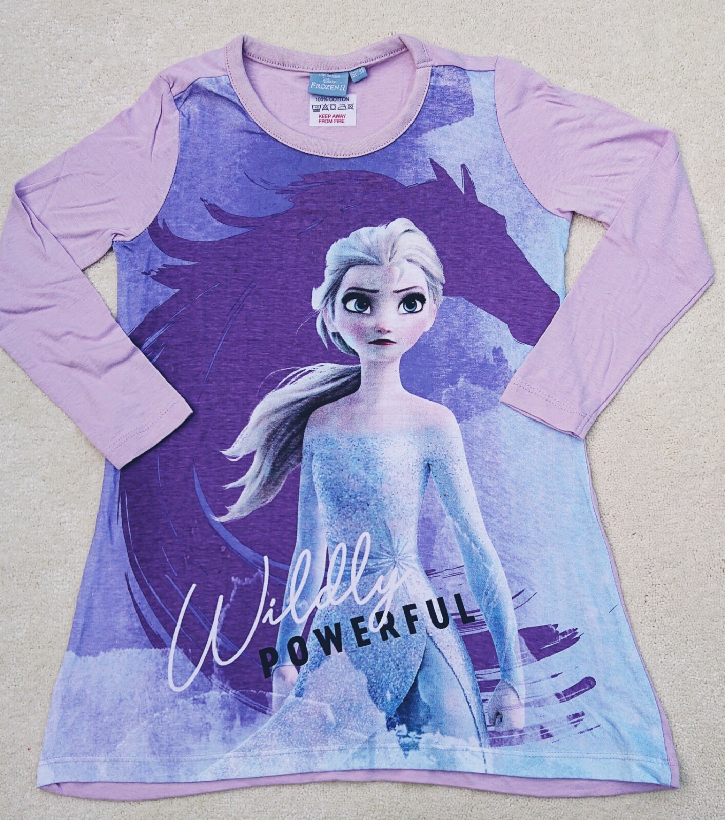 Frozen 2 Girls Elsa Anna Nightie Night Dress age 2/3, 4/5,6/7, 100