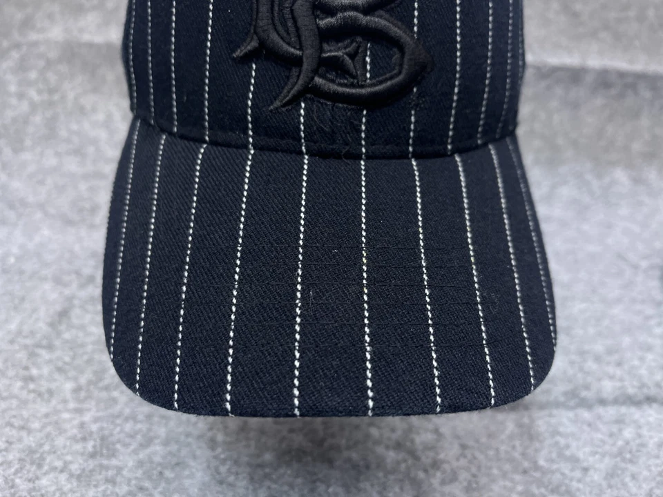 Long Beach State Top Of The World Hat Cap Fitted Adult Black Stripe NCAA Acrylic - Image 3 of 4