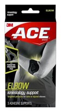 SM ACE Kinesiology Elbow Support, .87 in x .87 in