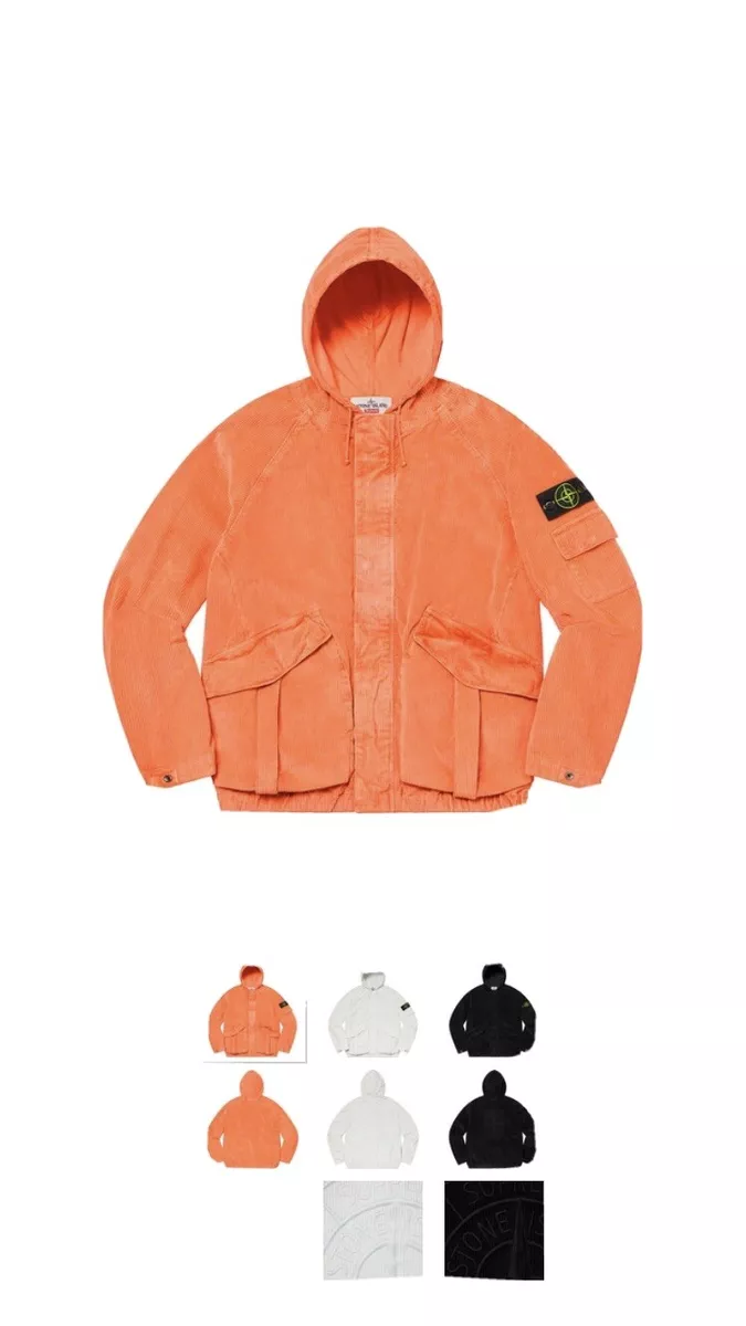 Supreme×StoneIsland CorduroyJacketファッション