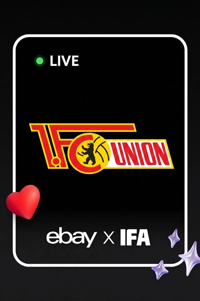 Union Berlin signierte Einzelstücke für den guten Zweck live von der IFA