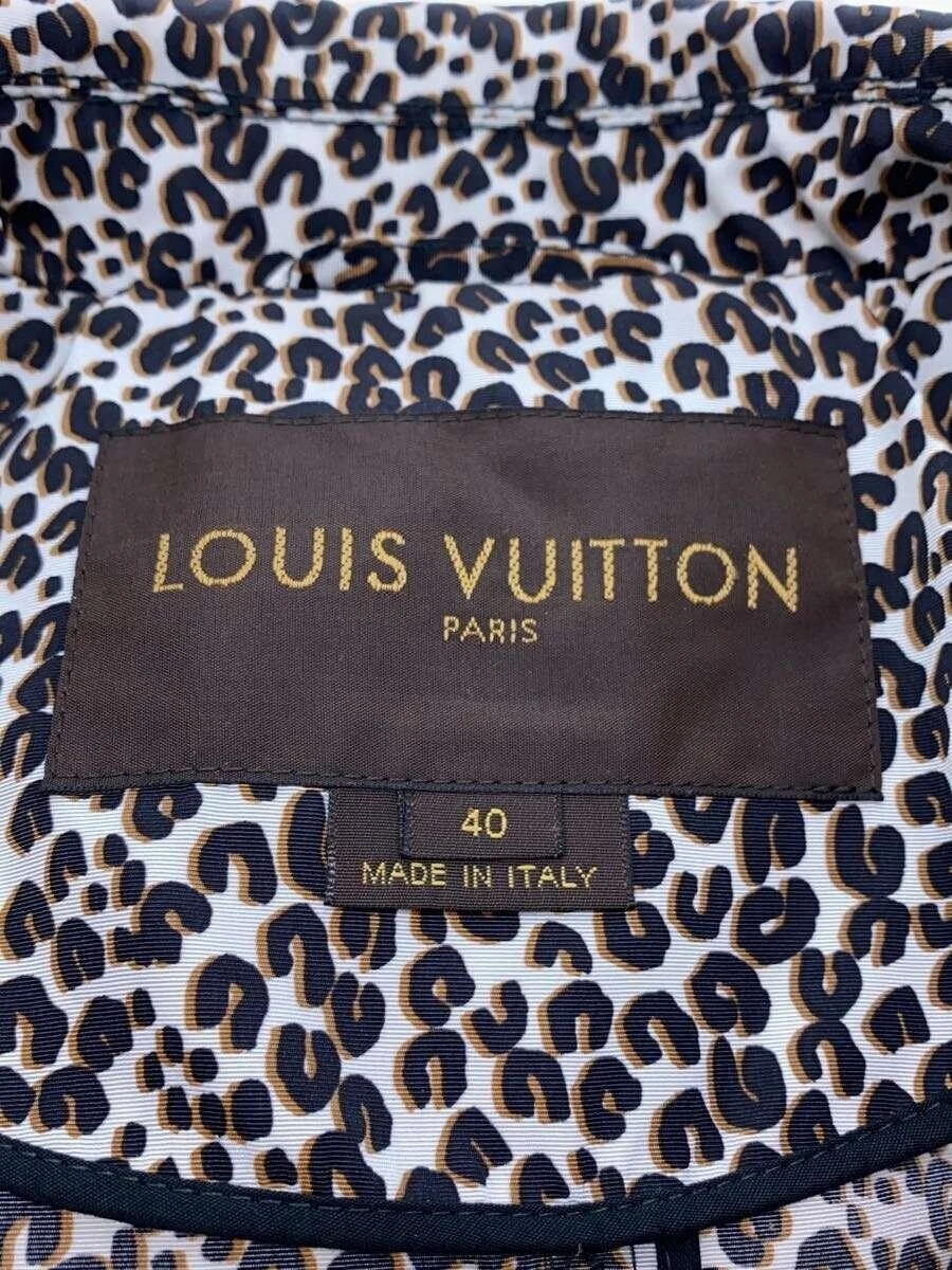 LOUIS VUITTON（LV） LOUIS VUITTON altro trench cappotto 40 nylon grigio leopardato RW131WF3CO03P7D