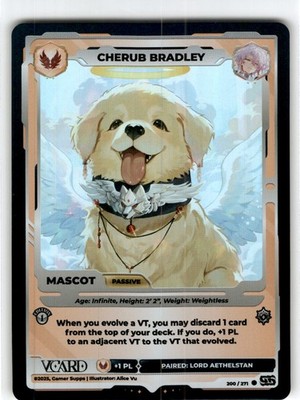 VCard Divine Chaos First Edition  Mascot Holo Foil   Cherub Bradley