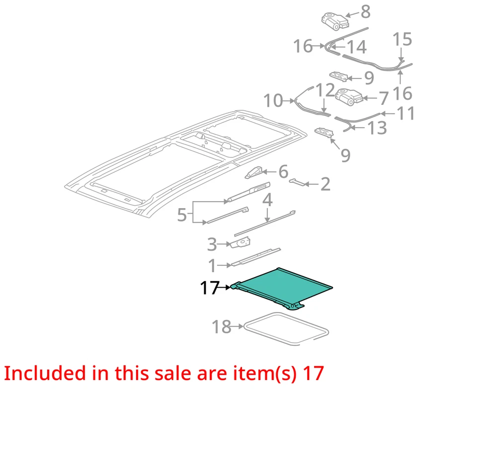 ADEQUADO PARA 2006-2008 CADILLAC SRX PARA-SOL ASM SUN RF RR CAS 15294674 - NOVO FABRICANTE DE EQUIPAMENTO ORIGINAL - Imagem 2 de 3