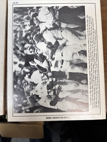1986 And 1989 Los Angeles Dodgers Baseball Blue Book by Tot Holmes - Picture 5 of 5