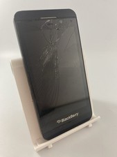 BlackBerry Z10 Black 16GB 4.2" Touchscreen BB10 8MP Smartphone Cracked Faulty #B