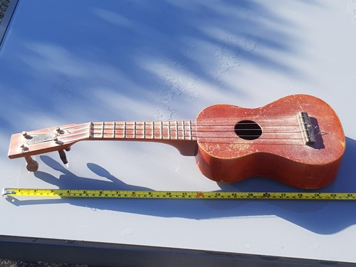 Vintage Paterson Wooden 4 Stringed Ukulele | eBay UK